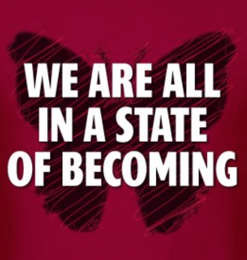 We are all in a state of Becoming…Men’s T-Shirt