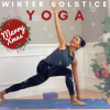 Yoga for Winter Solstice – Restorative Yoga and Yin postures with festive music