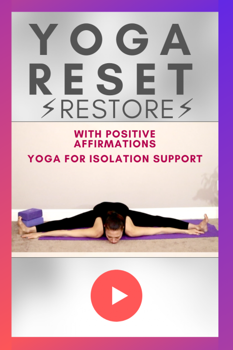 YIn yoga reset and restore